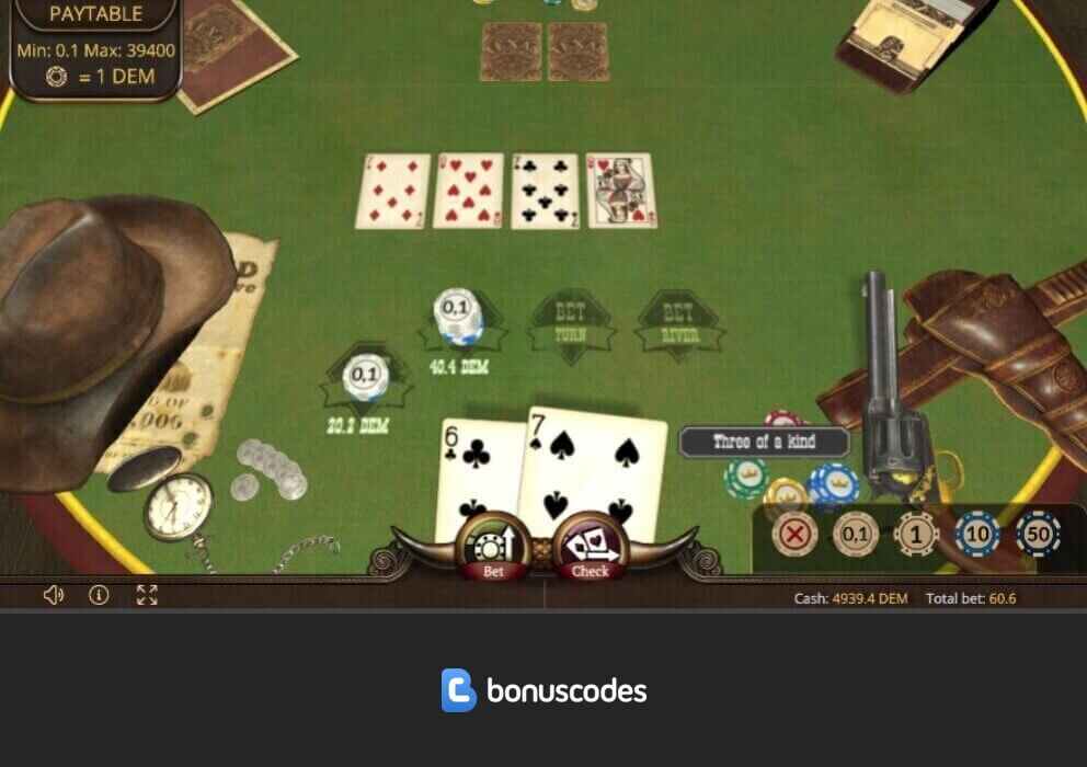 Online Poker Bonus Codes