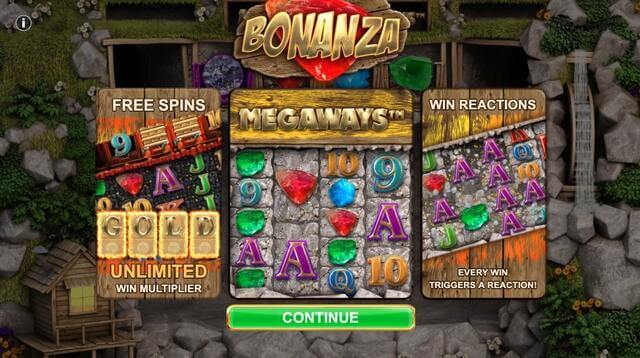 Bonanza Megaways free spins