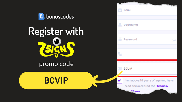 7Signs casino bonus code