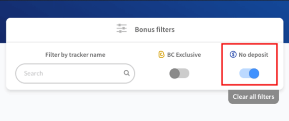 no deposit bonus canada