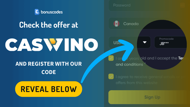caswino promocode registration